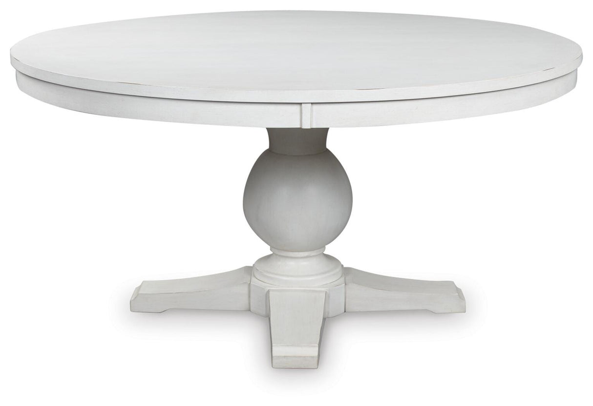 Greddinton White/Black Dining Table and 6 Chairs from Ashley Furniture - Luna Furniture