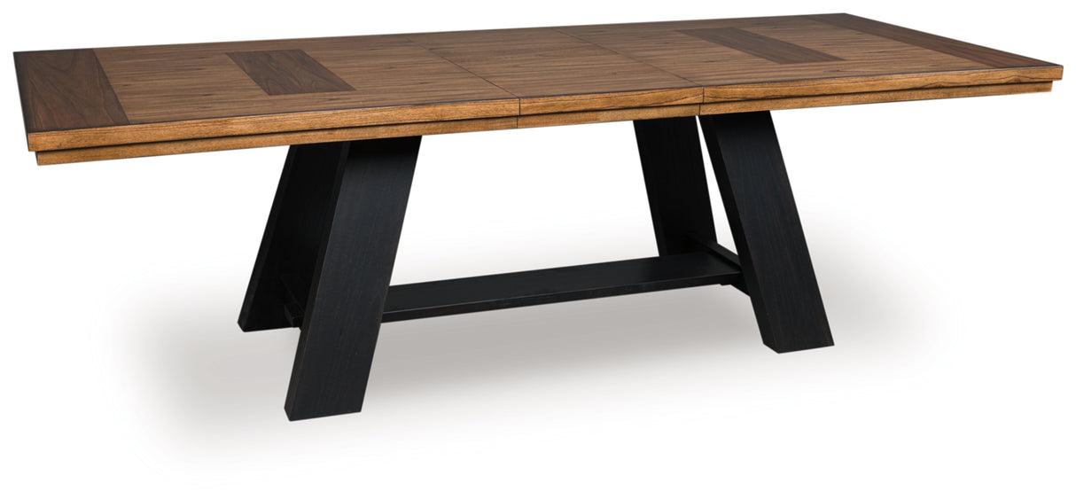 Greddinton Brown/Black Dining Table and 4 Chairs from Ashley Furniture - Luna Furniture
