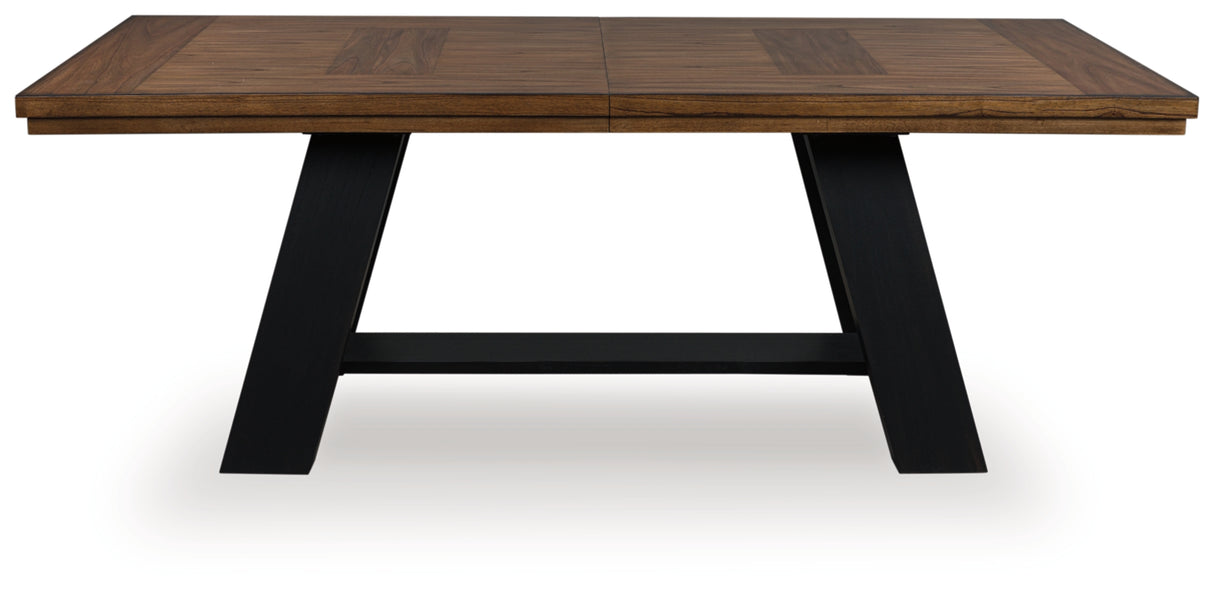 Greddinton Brown/Black Dining Table and 4 Chairs from Ashley Furniture - Luna Furniture