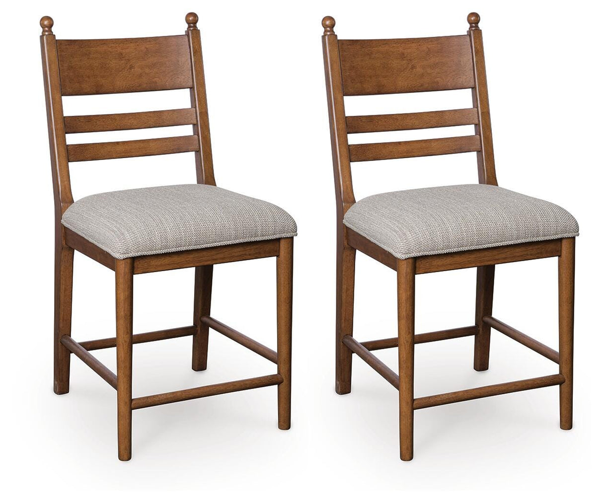 Greddinton Multi Counter Height Barstool, Set of 2 from Ashley Furniture - Luna Furniture
