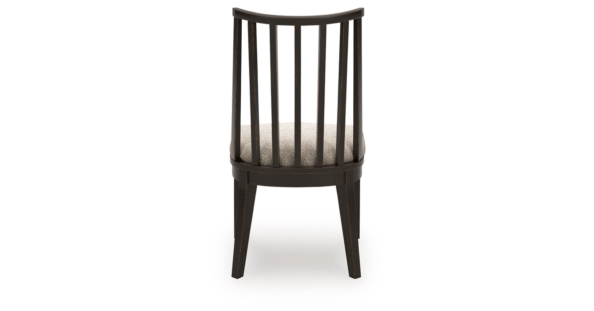 Galliden Light Brown Dining Table and 4 Chairs from Ashley - Luna Furniture