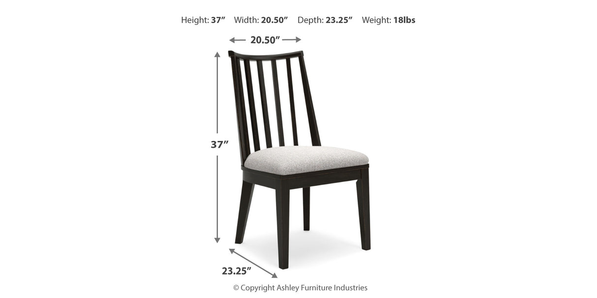 Galliden Extension Dining Table and 6 Chairs from Ashley Furniture - Luna Furniture