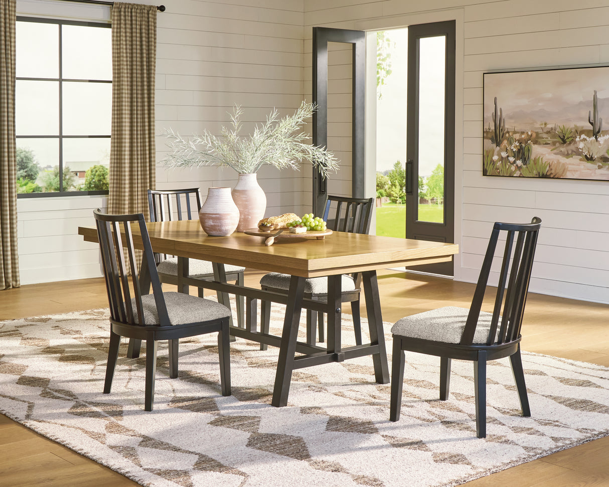 Galliden Extension Dining Table and 8 Chairs from Ashley Furniture - Luna Furniture