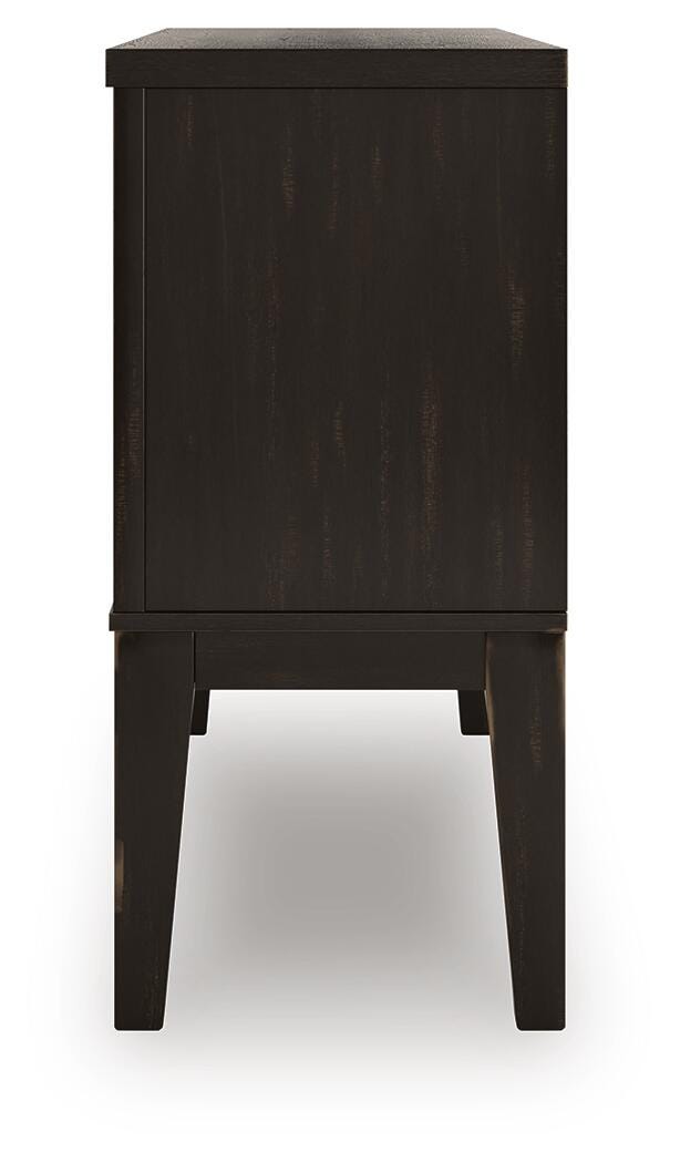 Galliden Black Dining Server from Ashley - Luna Furniture