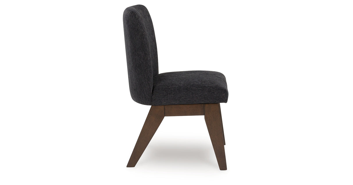 Dilenno Dining Table and 4 Chairs in Dark Brown from Ashley - Luna Furniture