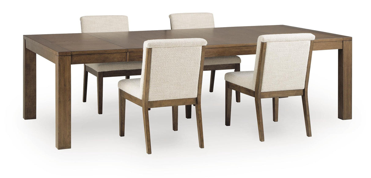 Marxmore Extension Dining Table and 4 Chairs from Ashley - Luna Furniture