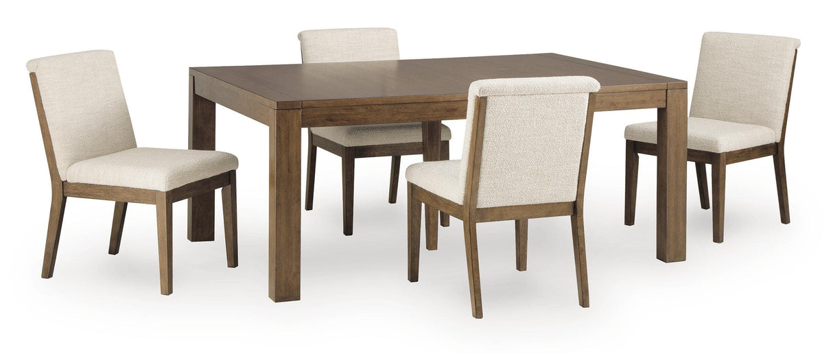 Marxmore Extension Dining Table and 4 Chairs from Ashley - Luna Furniture