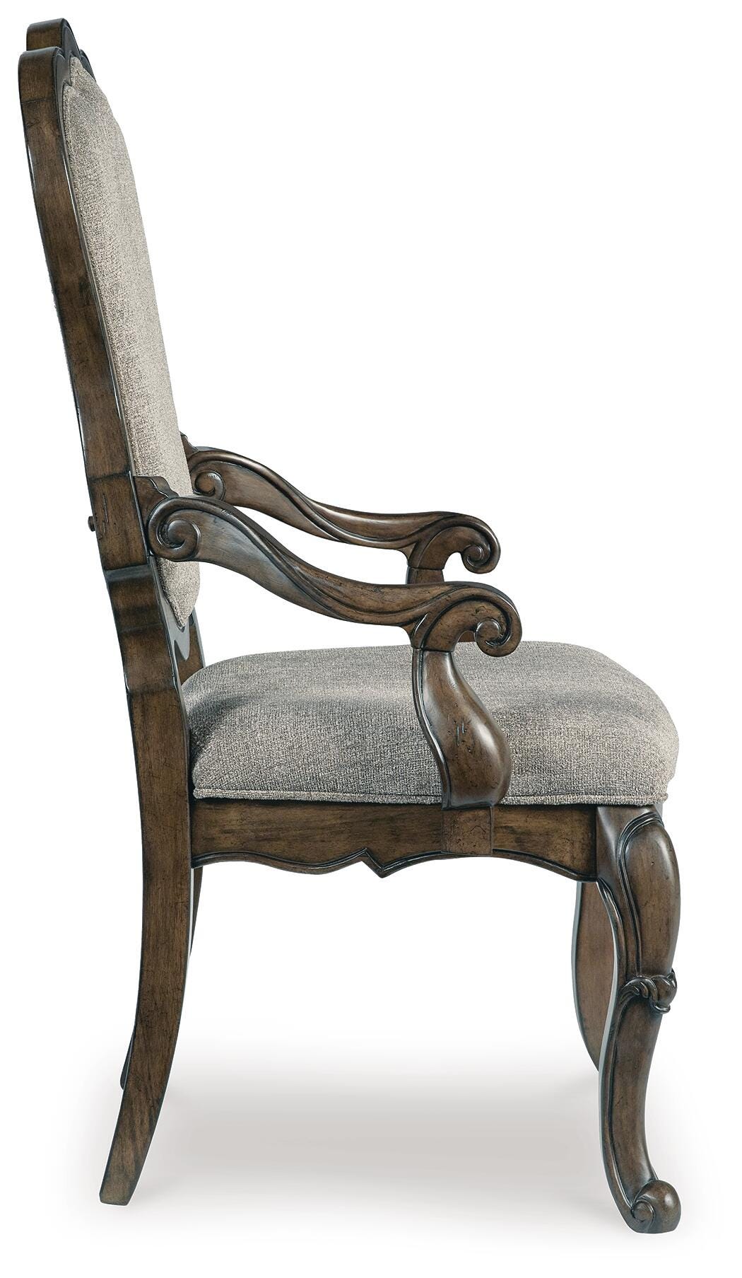 Maylee Dark Brown Dining Table and 6 Chairs from Ashley - Luna Furniture