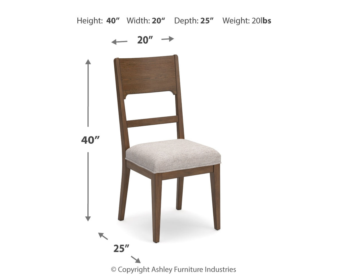 Cabalynn Light Brown Extension Dining Room Set from Ashley - Luna Furniture
