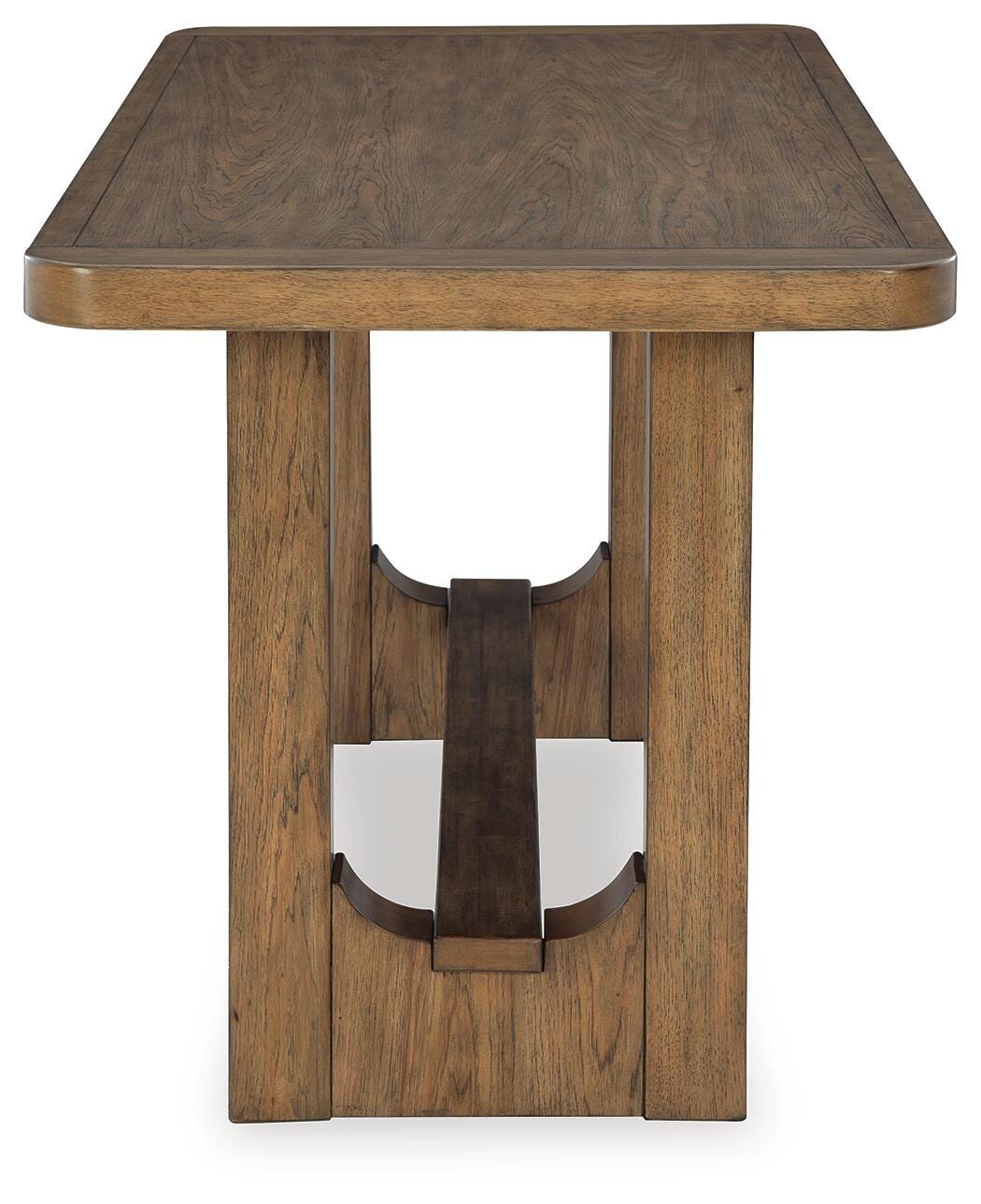 Cabalynn Light Brown Counter Height Dining Table and 4 Barstools from Ashley Furniture - Luna Furniture