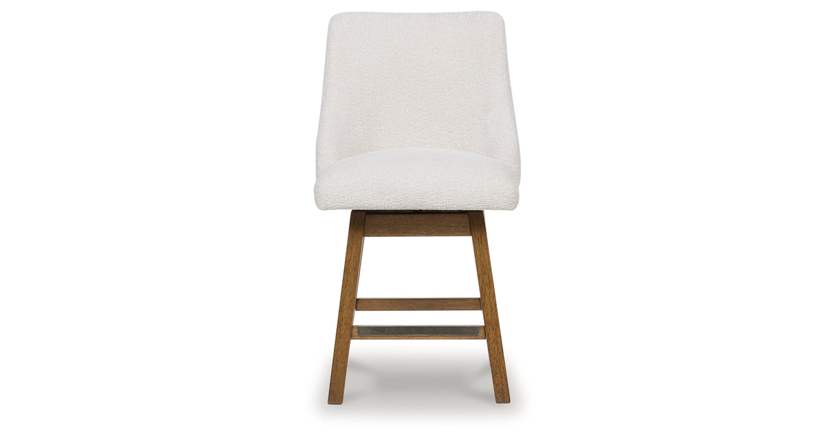 Cabalynn Counter Height Dining Table and 4 Barstools from Ashley - Luna Furniture