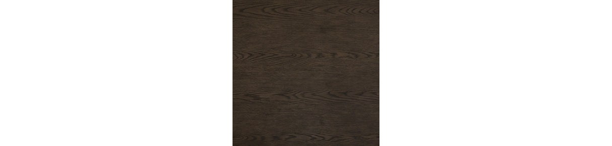 Burkhaus Dark Brown Dining Table and 8 Chairs with Server from Ashley - Luna Furniture