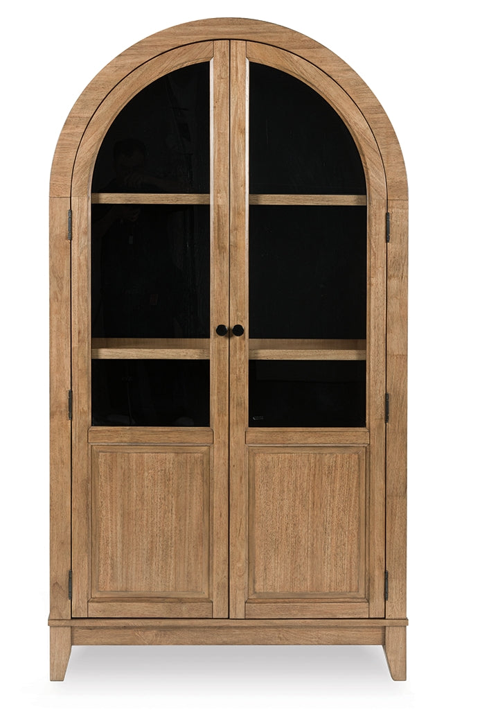 Dagandale Natural/Black Accent Cabinet from Ashley - Luna Furniture