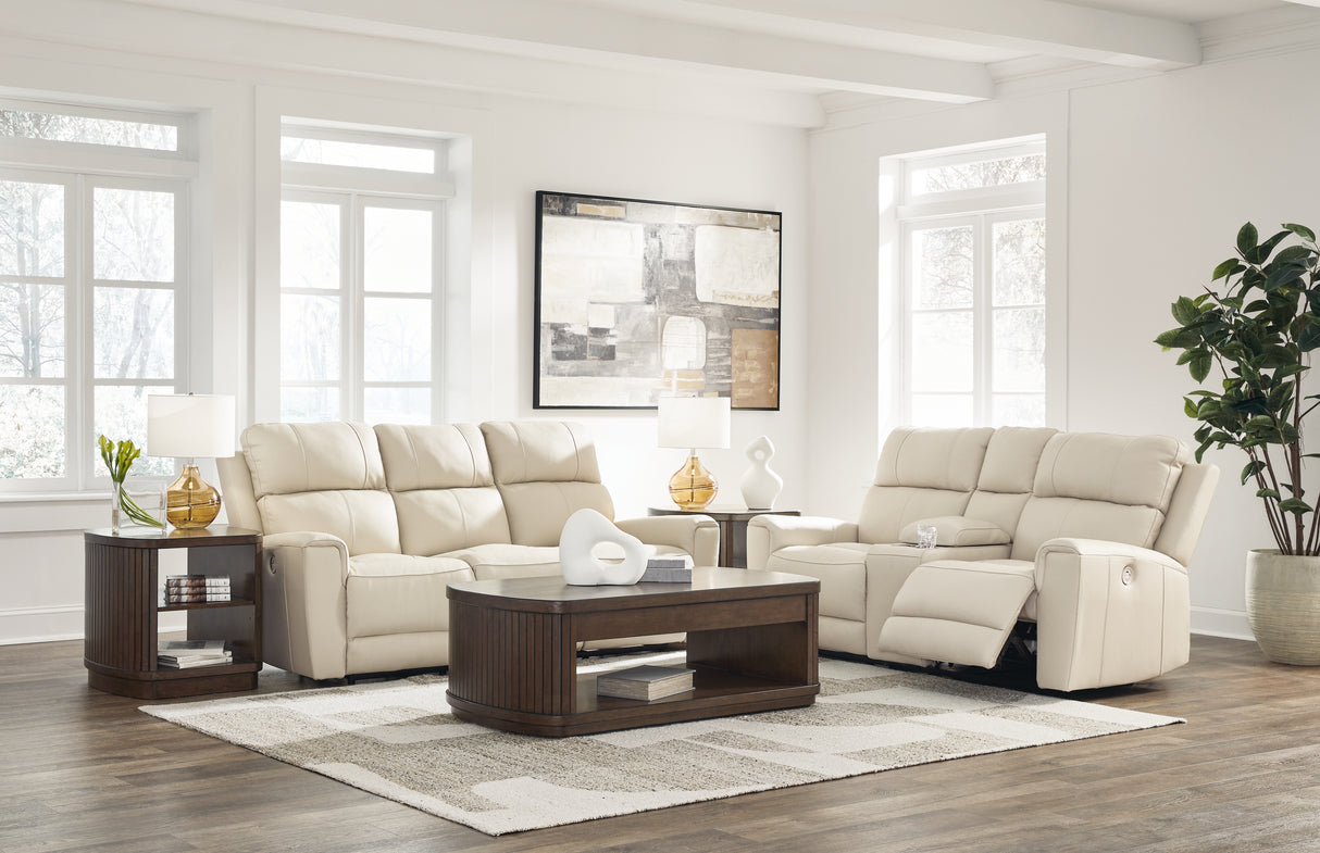 Dahlmoore Sofa and Loveseat in Almond from Ashley Furniture - Luna Furniture