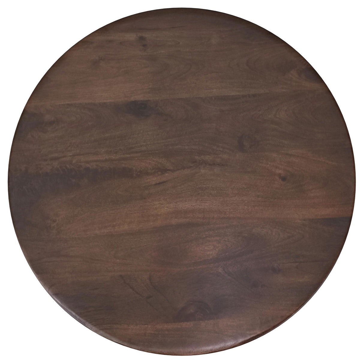 Dale Brown Round Solid Mango Wood Coffee Table from Coaster - Luna Furniture
