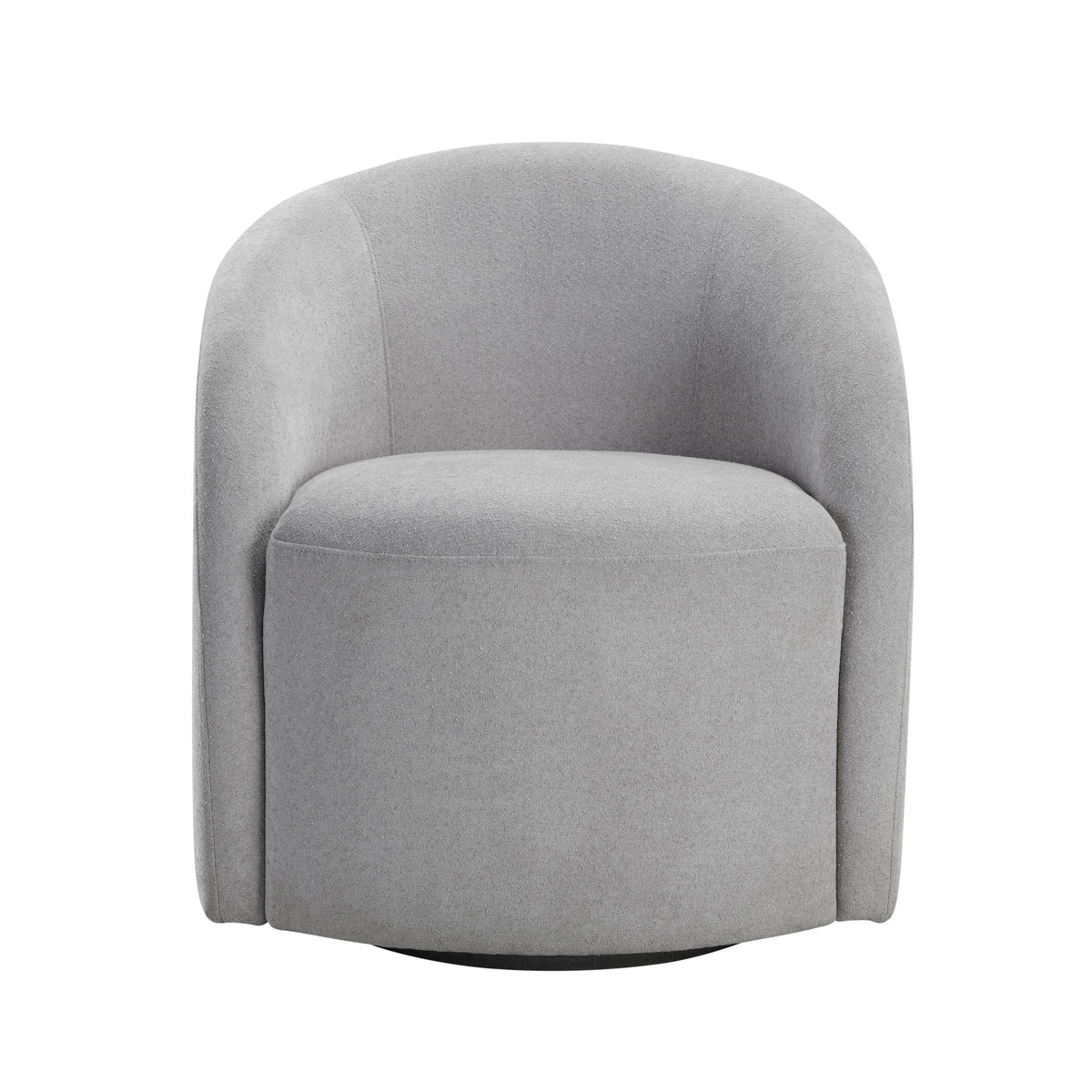 Dalhart Light Gray Swivel Accent Chair from Homelegance - Luna Furniture