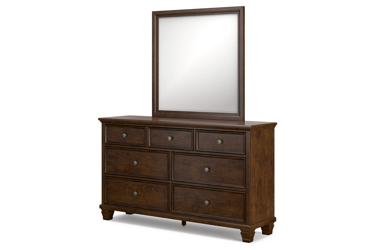 Danabrin Brown Dresser and Mirror from Ashley Furniture - Luna Furniture