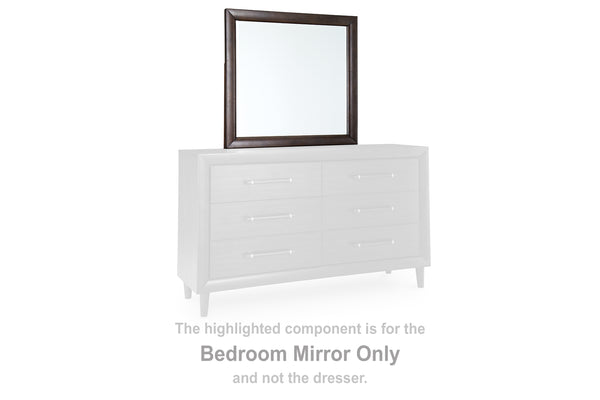 Dantenton Merlot Bedroom Mirror (Mirror Only)