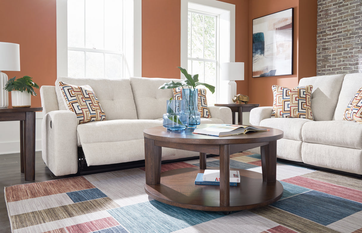Danum Sofa and Loveseat in Stone from Ashley Furniture - Luna Furniture