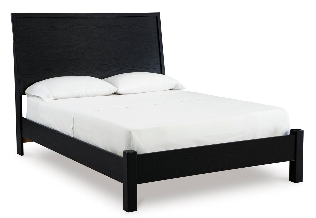 Danziar Black Platform Bedroom Set from Ashley Furniture - Luna Furniture