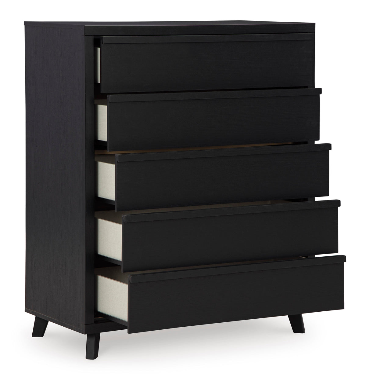 Danziar Black Platform Bedroom Set from Ashley Furniture - Luna Furniture