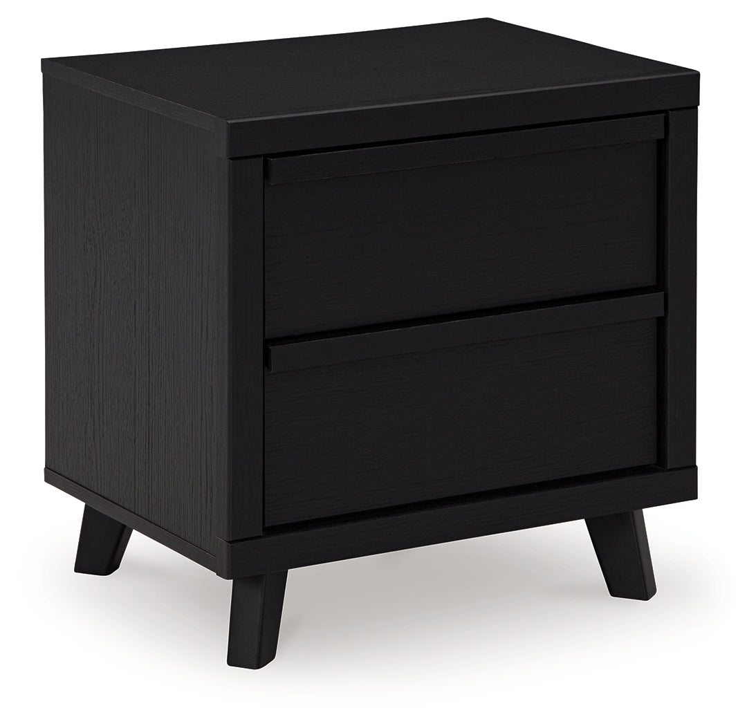 Danziar Black Platform Bedroom Set from Ashley Furniture - Luna Furniture