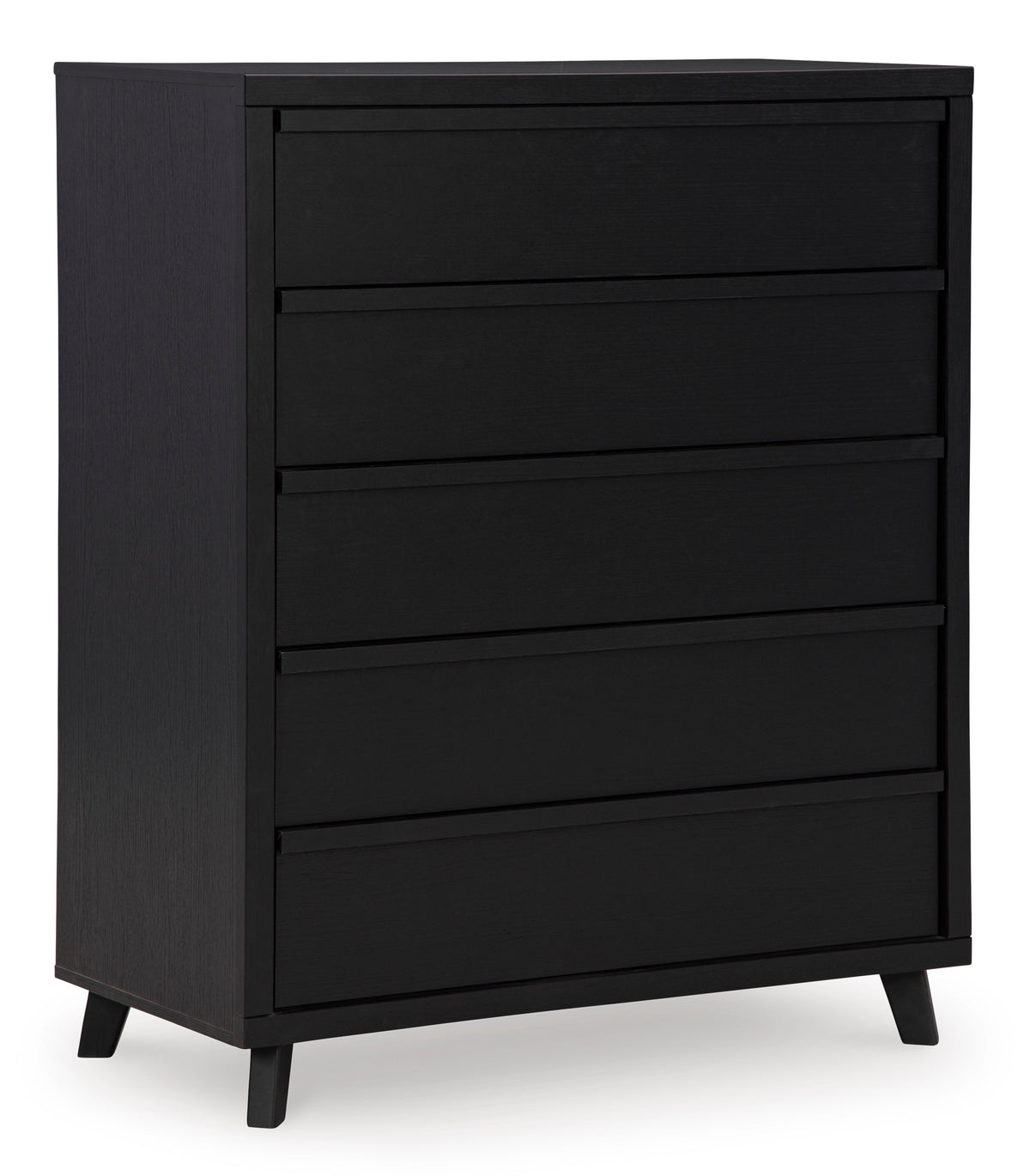 Danziar Black Slat Platform Framed Bedroom Set from Ashley Furniture - Luna Furniture