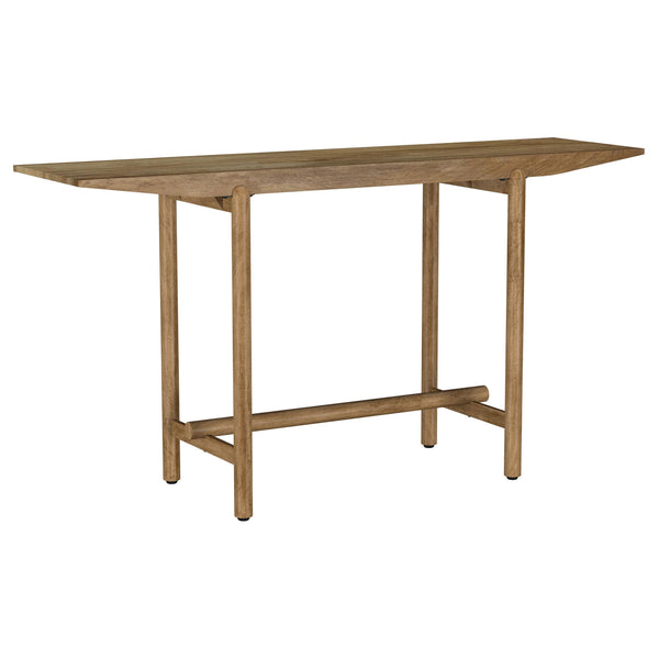 Darius Natural Mango Solid Wood Entryway Console Table