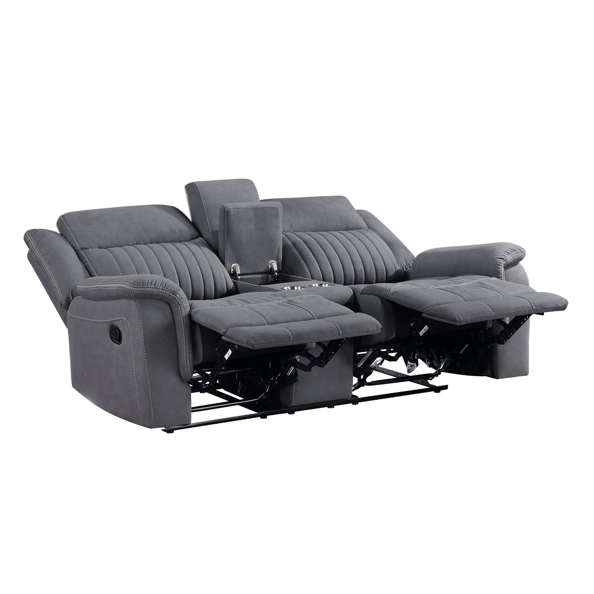 9646GY*2 Sofa and Loveseat from Homelegance - Luna Furniture
