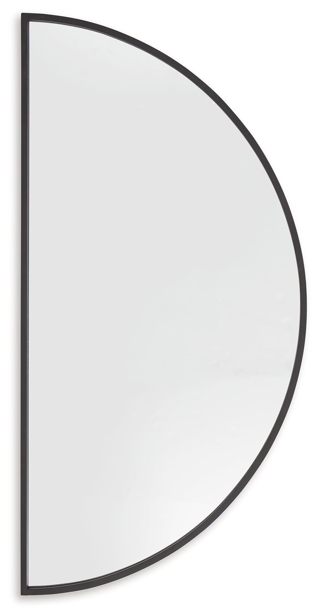 Denlow Black Accent Mirror from Ashley - Luna Furniture