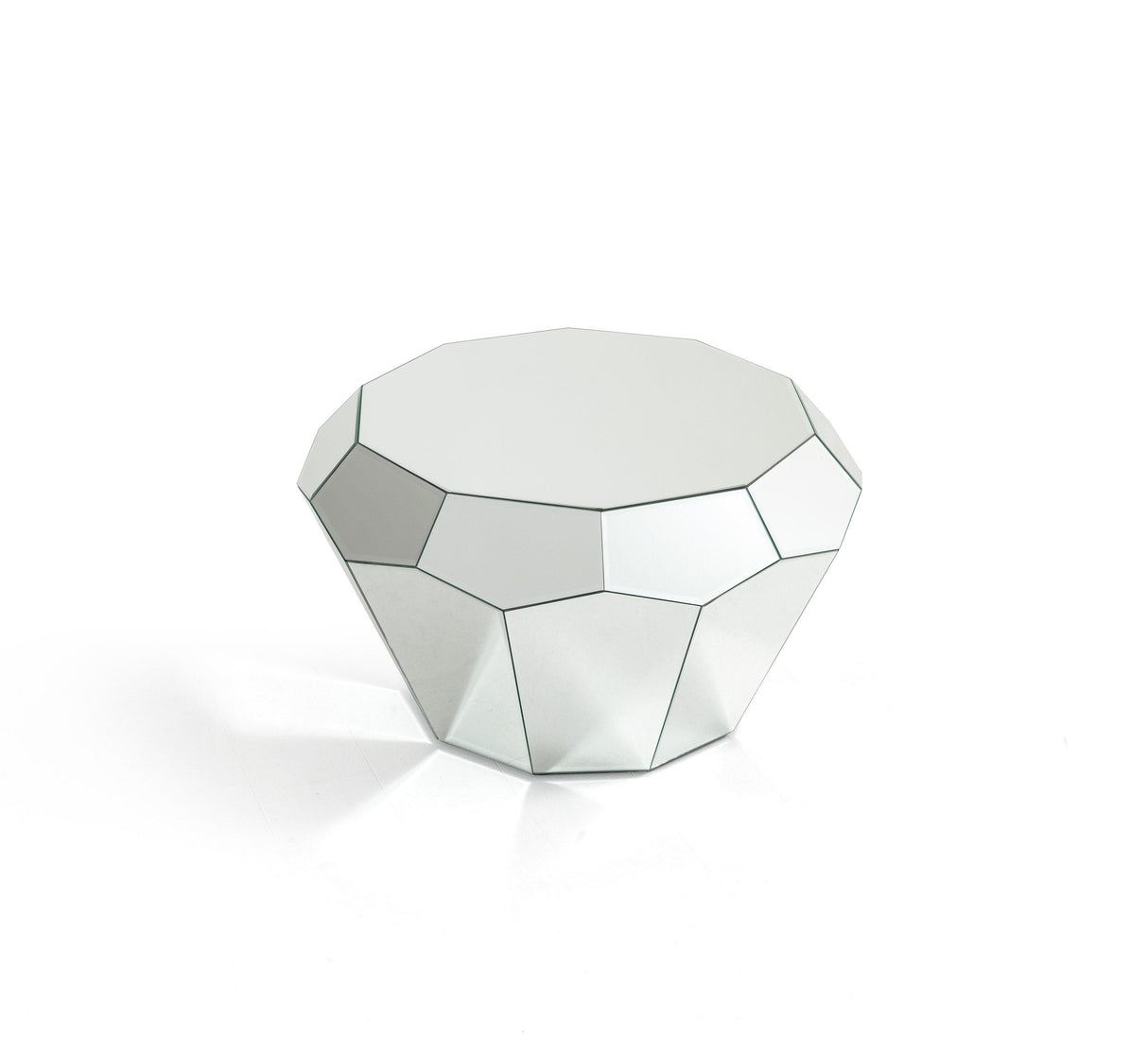 Diamond Mirrored Coffee Table from Nova Furniture - Luna Furniture