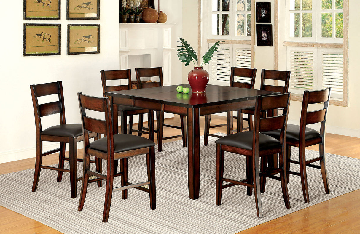 Dickinson Dark Cherry Counter Height Table from Furniture of America - Luna Furniture