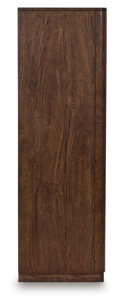 Dilenno Dark Brown Chest of Drawers from Ashley Furniture - Luna Furniture