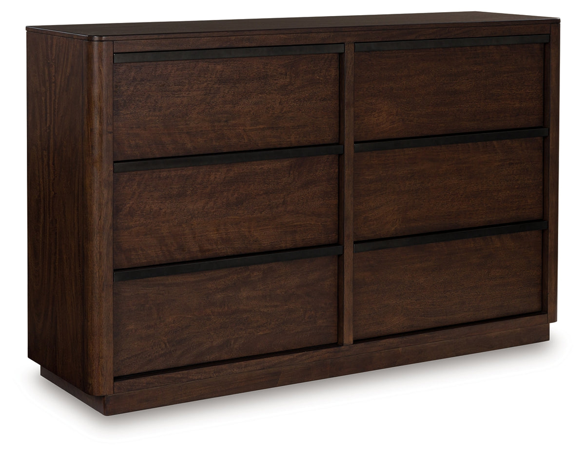 Dilenno Dark Brown Dresser from Ashley Furniture - Luna Furniture