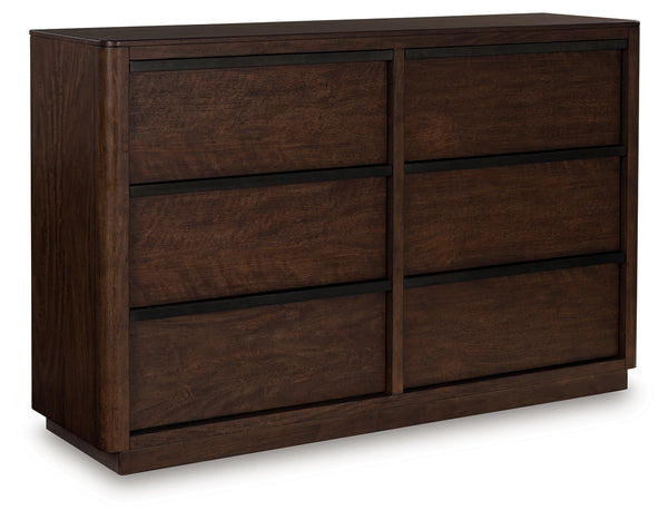 Dilenno Dark Brown Dresser