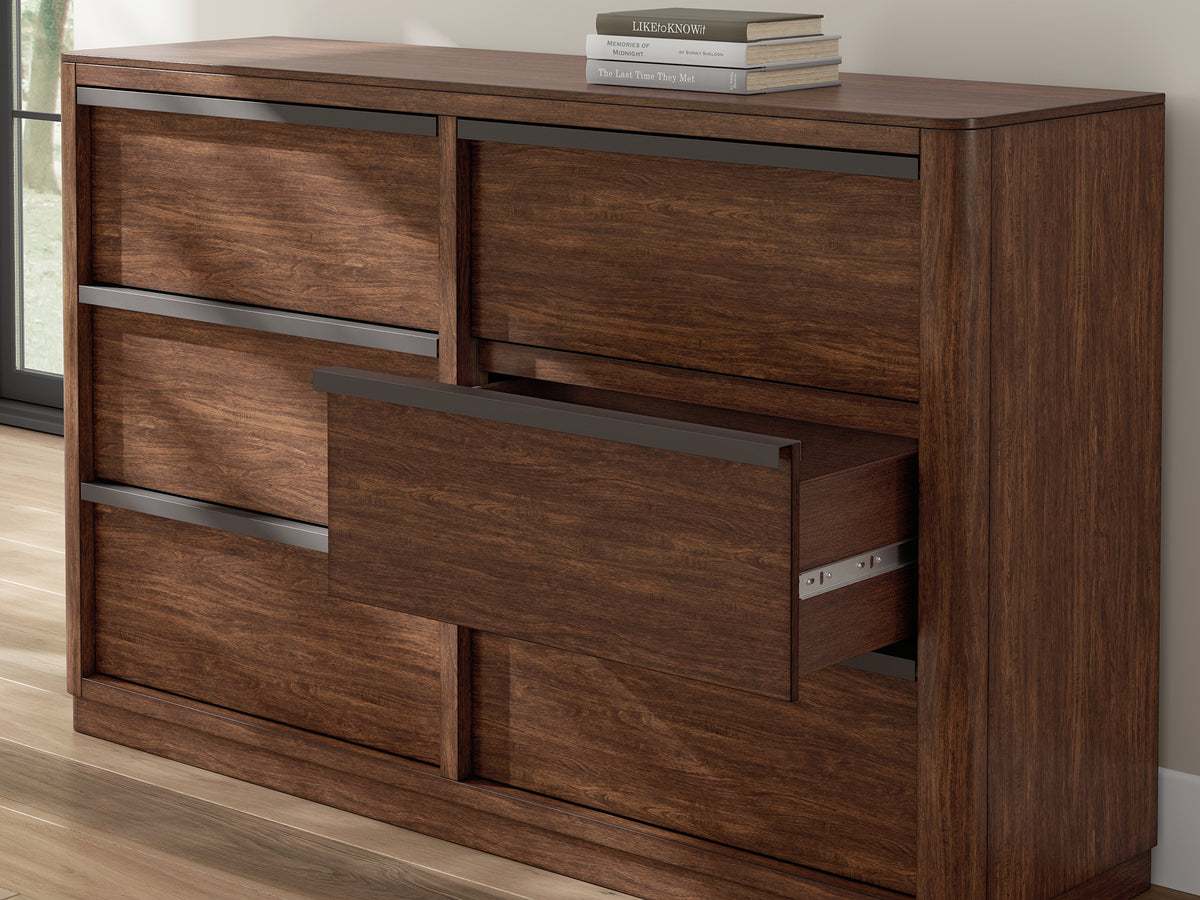 Dilenno Dark Brown Dresser from Ashley Furniture - Luna Furniture
