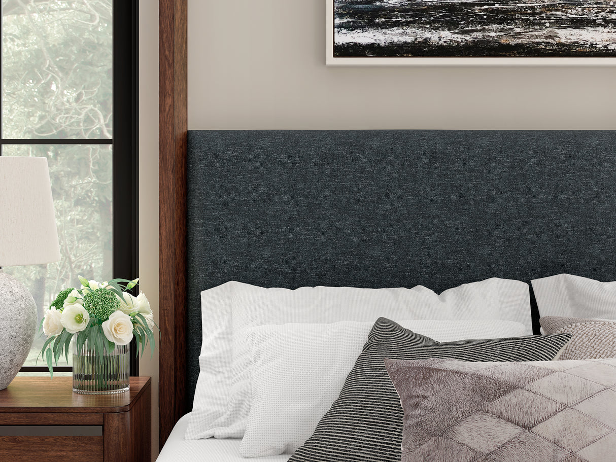 Dilenno Dark Brown King Canopy Bed from Ashley Furniture - Luna Furniture