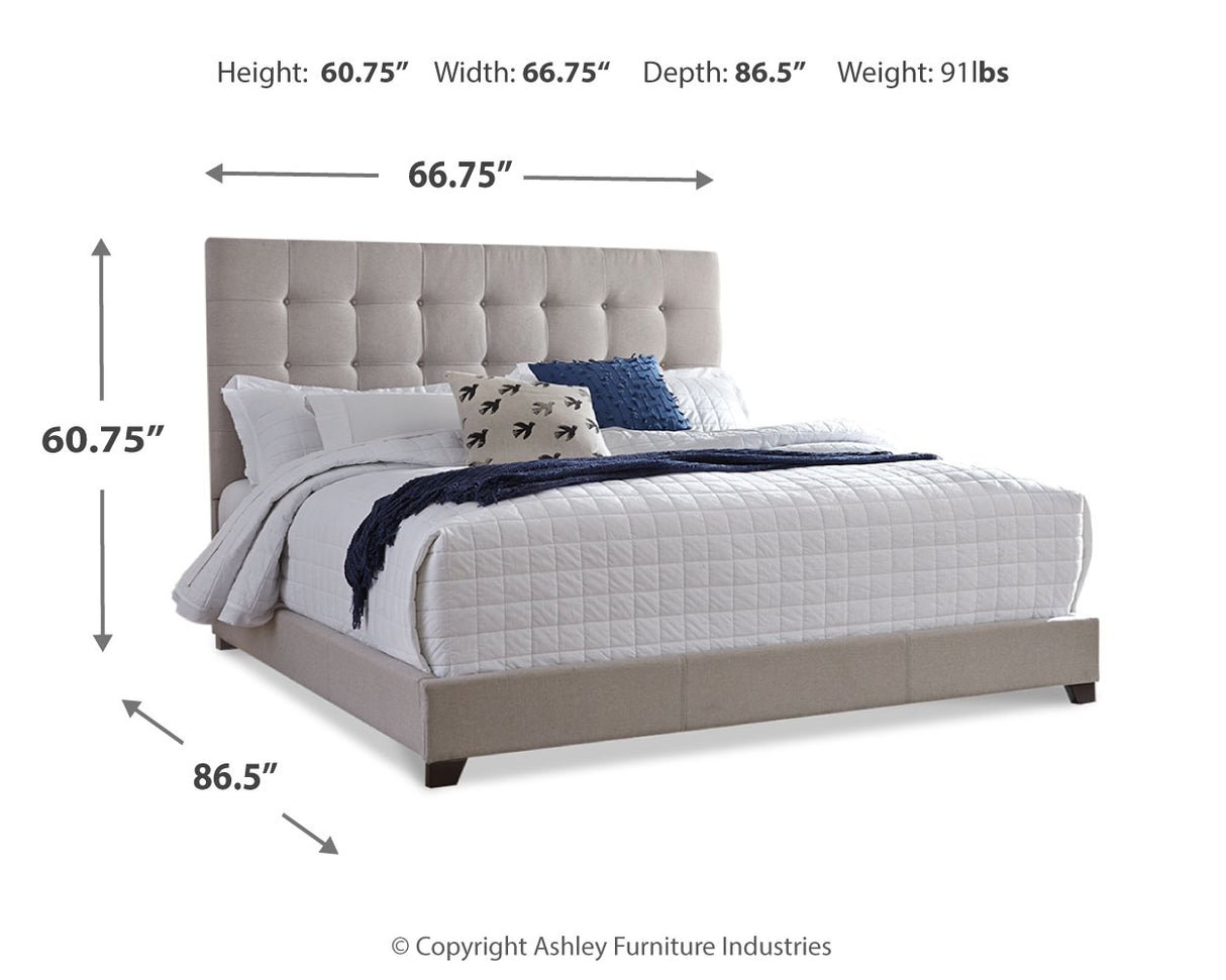 Dolante Multi Queen Upholstered Bed, Dresser, Mirror and Nightstand from Ashley - Luna Furniture