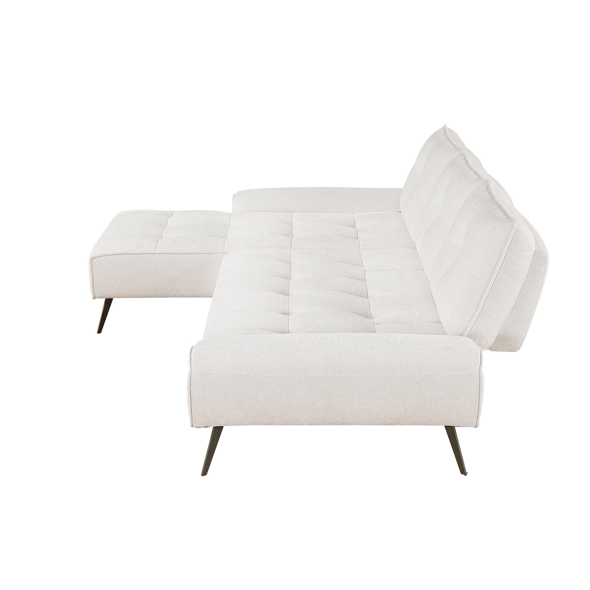 Dominic Beige 2-Piece Sectional with Left Chaise from Homelegance - Luna Furniture