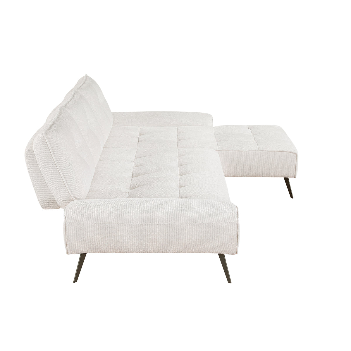 Dominic Beige 2-Piece Sectional with Right Chaise from Homelegance - Luna Furniture