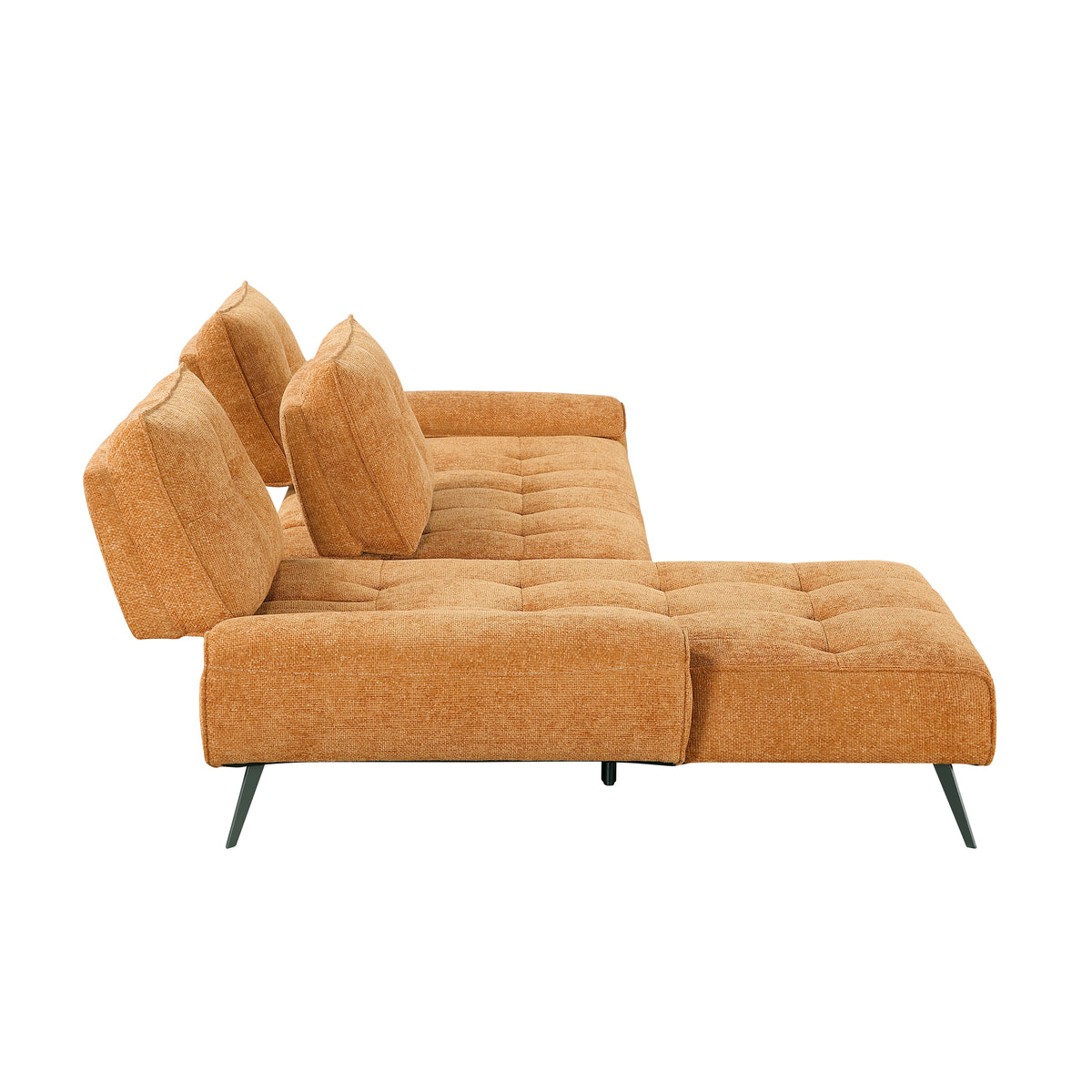 Dominic Orange 2-Piece Sectional with Left Chaise from Homelegance - Luna Furniture