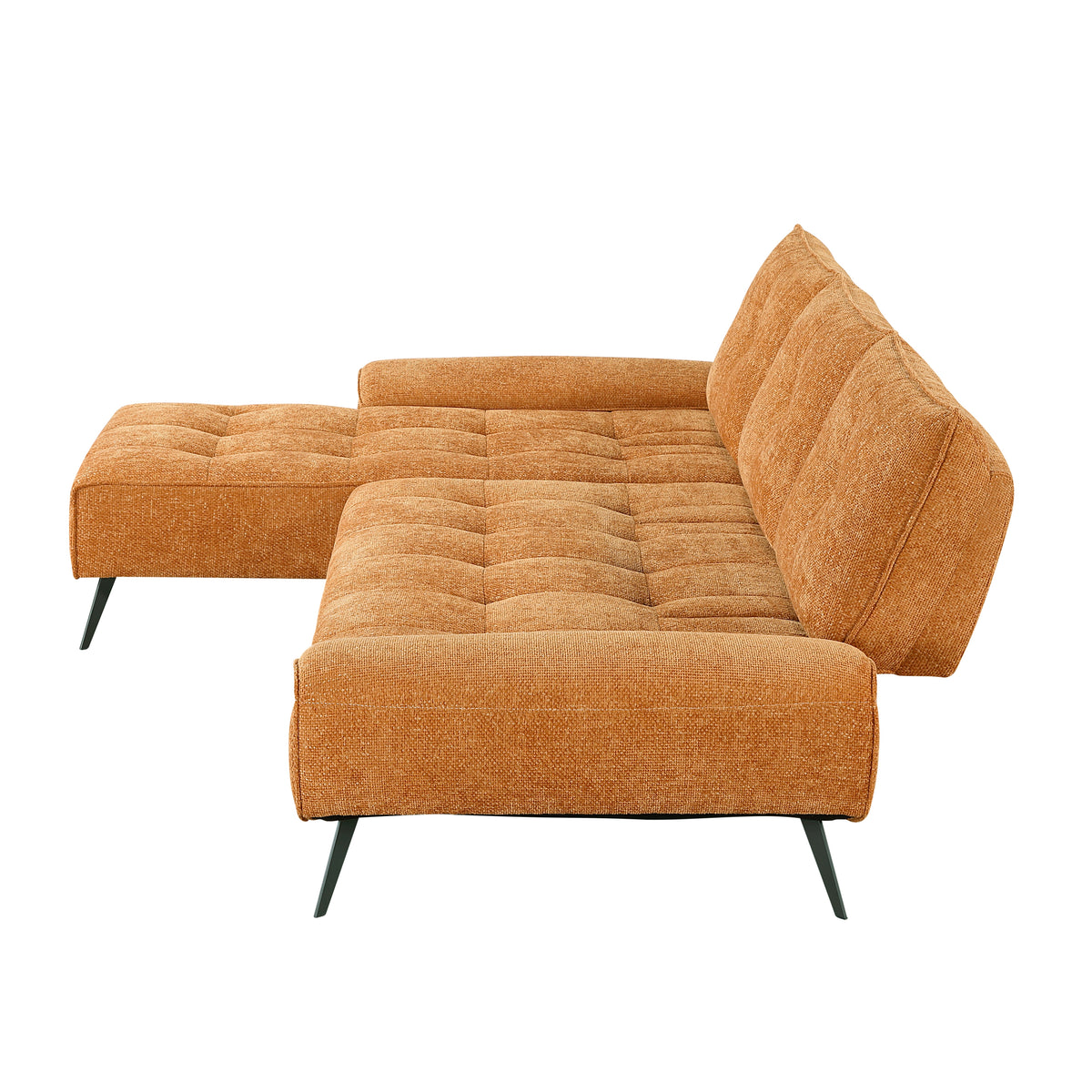 Dominic Orange 2-Piece Sectional with Left Chaise from Homelegance - Luna Furniture