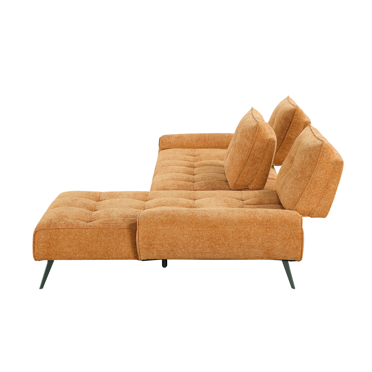 Dominic Orange 2-Piece Sectional with Right Chaise from Homelegance - Luna Furniture