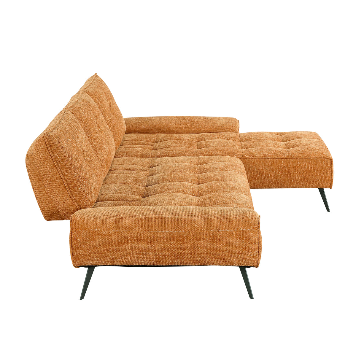 Dominic Orange 2-Piece Sectional with Right Chaise from Homelegance - Luna Furniture