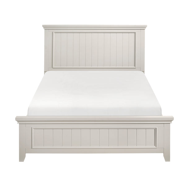 Donahue White King Panel Bed