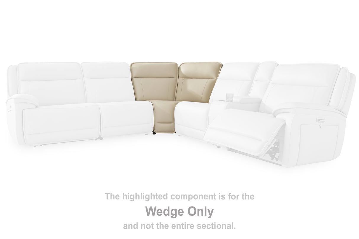 Double Deal Almond Wedge from Ashley - Luna Furniture