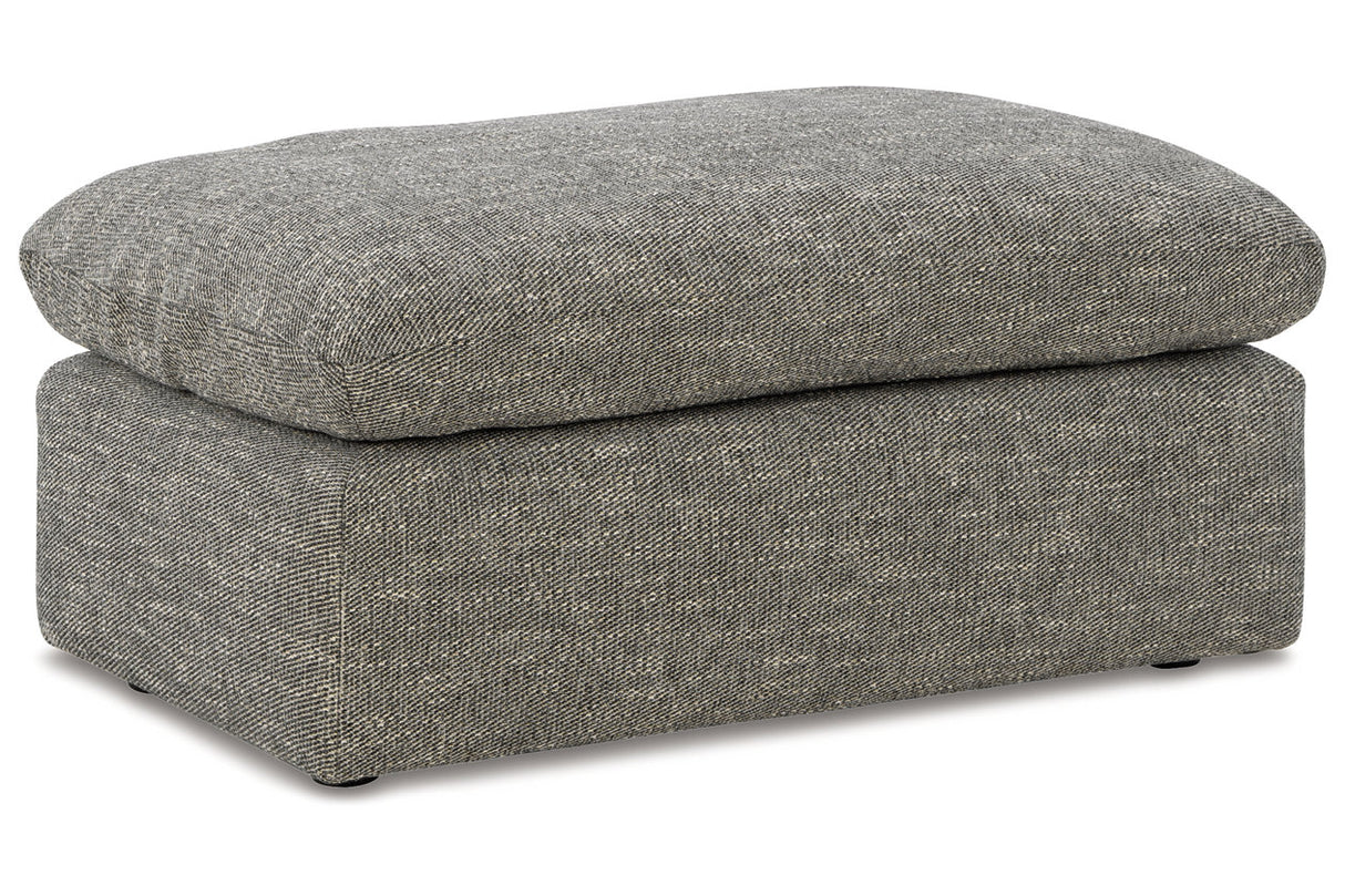 Dramatic Granite Sofa, Loveseat, Oversized Chair and Ottoman from Ashley - Luna Furniture