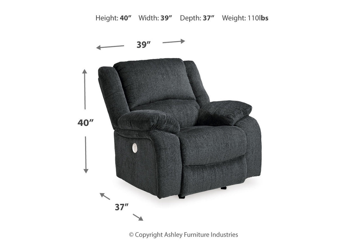 Draycoll 2 Power Reclining Loveseats and Recliner from Ashley - Luna Furniture