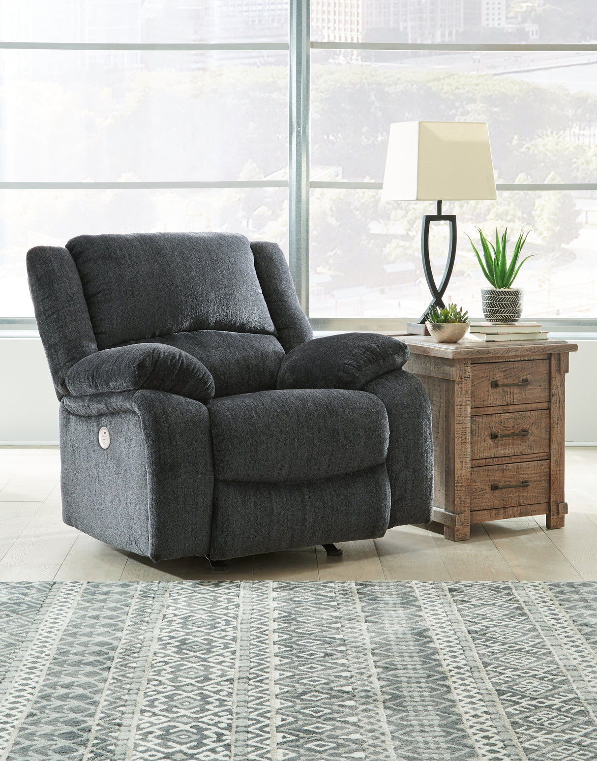 Draycoll Reclining Sofa and Power Recliner from Ashley - Luna Furniture