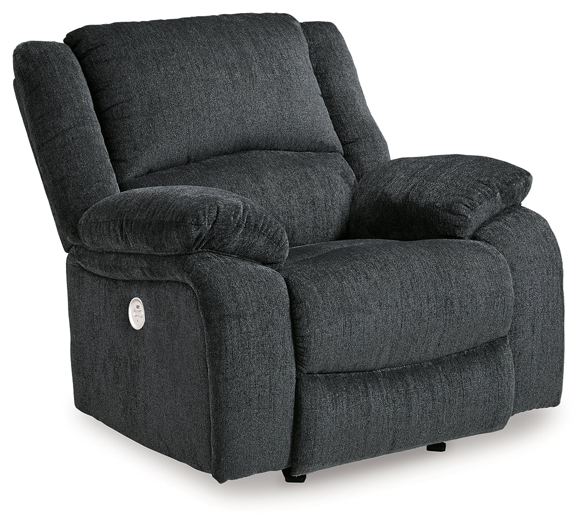 Draycoll Slate Power Reclining Loveseat and Power Recliner from Ashley - Luna Furniture